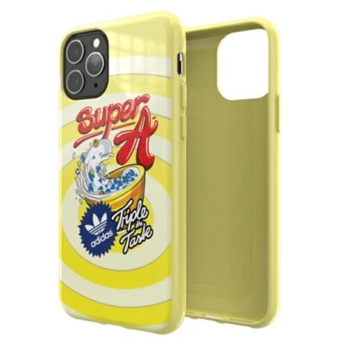 Etui Adidas Moulded Case BODEGA na iPhone 11 Pro - żółte