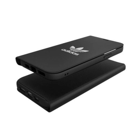 Etui Adidas OR Booklet Case BASIC na iPhone 12 Pro Max - czarno-białe