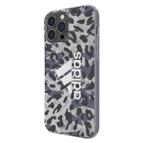 Etui Adidas OR SnapCase Leopard na iPhone 13 Pro / iPhone 13 - szare