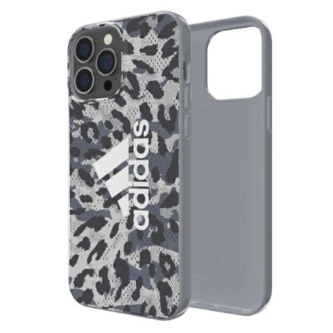 Etui Adidas OR SnapCase Leopard na iPhone 13 Pro / iPhone 13 - szare