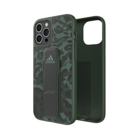Etui Adidas SP Grip Case Leopard na iPhone 12 Pro Max - zielone