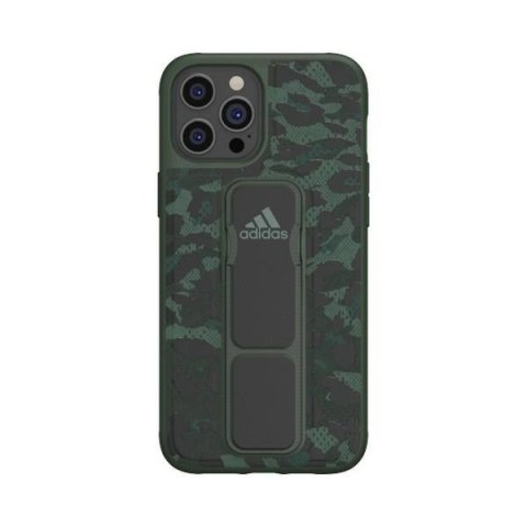 Etui Adidas SP Grip Case Leopard na iPhone 12 Pro Max - zielone