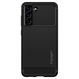 Etui Spigen Rugged Armor na Samsung Galaxy S21 FE - czarny mat