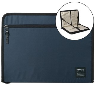 Pokrowiec Ringke Smart Zip Pouch na laptopa do 13'' z podstawką - granatowy