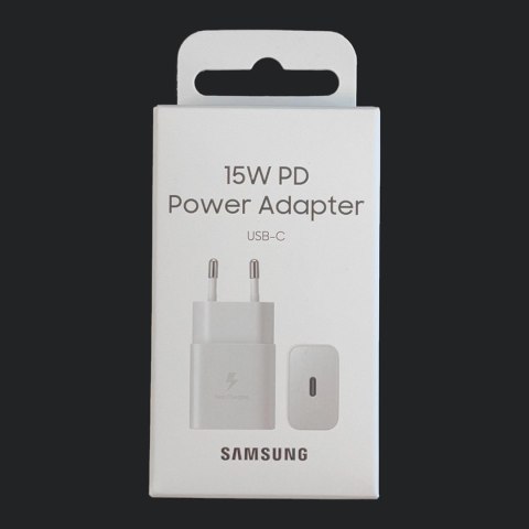 Samsung ładowarka sieciowa USB Typ C 15W PD AFC biały (EP-T1510NWEGEU)