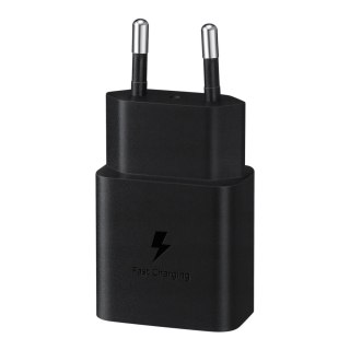 Samsung ładowarka sieciowa USB Typ C 15W PD AFC czarny (EP-T1510NBEGEU)