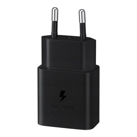 Samsung ładowarka sieciowa USB Typ C 15W PD AFC czarny (EP-T1510NBEGEU)