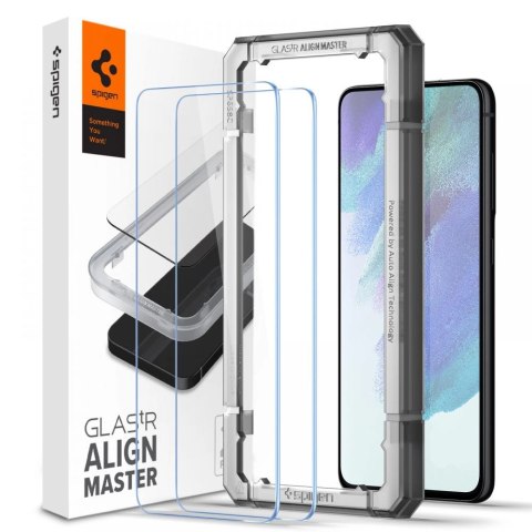 Szkło hartowane Spigen ALM Glas.tR na Samsung Galaxy S21 FE - 2 szt. Szkło hartowane Spigen ALM Glas.tR na Samsung Galaxy S21 FE - 2 szt.