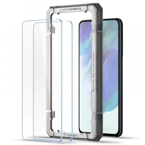 Szkło hartowane Spigen ALM Glas.tR na Samsung Galaxy S21 FE - 2 szt. Szkło hartowane Spigen ALM Glas.tR na Samsung Galaxy S21 FE - 2 szt.