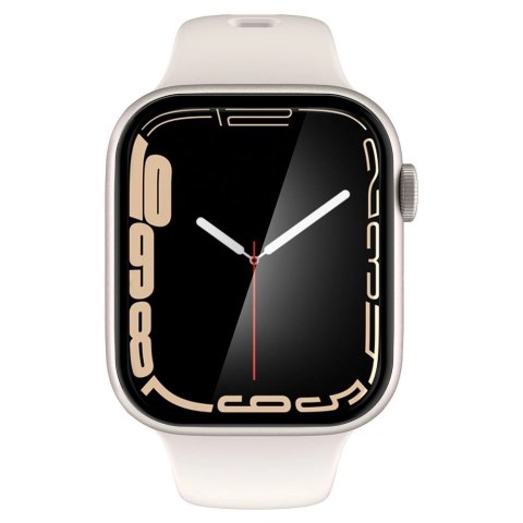 Szkło hybrydowe Spigen ProFlex EZ Fit na Apple Watch 7 / 8 (41 mm) - 2 szt. Szkło hybrydowe Spigen ProFlex EZ Fit na Apple Watch 7 / 8 (41 mm) - 2 szt.