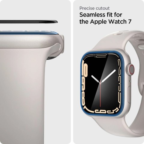 Szkło hybrydowe Spigen ProFlex EZ Fit na Apple Watch 7 / 8 (41 mm) - 2 szt. Szkło hybrydowe Spigen ProFlex EZ Fit na Apple Watch 7 / 8 (41 mm) - 2 szt.