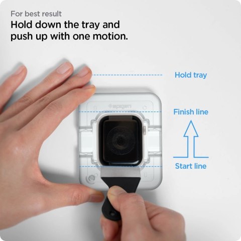Szkło hybrydowe Spigen ProFlex EZ Fit na Apple Watch 7 / 8 (41 mm) - 2 szt. Szkło hybrydowe Spigen ProFlex EZ Fit na Apple Watch 7 / 8 (41 mm) - 2 szt.