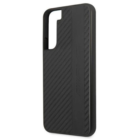 Etui AMG Carbon Stripe&Embossed na Samsung Galaxy S22+ - czarne Etui AMG Carbon Stripe&Embossed na Samsung Galaxy S22+ - czarne