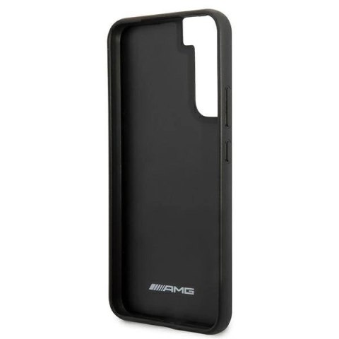 Etui AMG Carbon Stripe&Embossed na Samsung Galaxy S22+ - czarne Etui AMG Carbon Stripe&Embossed na Samsung Galaxy S22+ - czarne