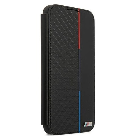 Etui BMW M Collection Triangles na Samsung Galaxy S22+ - czarne Etui BMW M Collection Triangles na Samsung Galaxy S22+ - czarne