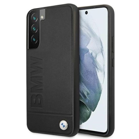 Etui BMW Signature Logo Imprint na Samsung Galaxy S22+ - czarne Etui BMW Signature Logo Imprint na Samsung Galaxy S22+ - czarne