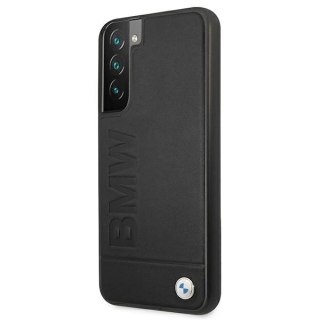 Etui BMW Signature Logo Imprint na Samsung Galaxy S22+ - czarne