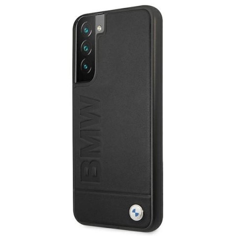 Etui BMW Signature Logo Imprint na Samsung Galaxy S22+ - czarne Etui BMW Signature Logo Imprint na Samsung Galaxy S22+ - czarne