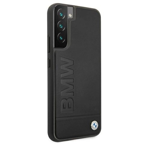 Etui BMW Signature Logo Imprint na Samsung Galaxy S22+ - czarne Etui BMW Signature Logo Imprint na Samsung Galaxy S22+ - czarne