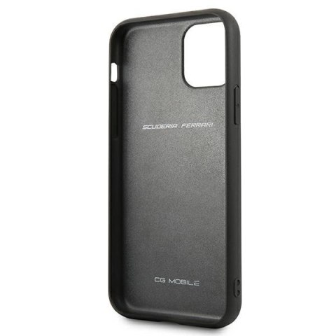 Etui Ferrari Off Track Leather na iPhone 11 Pro - czerwone