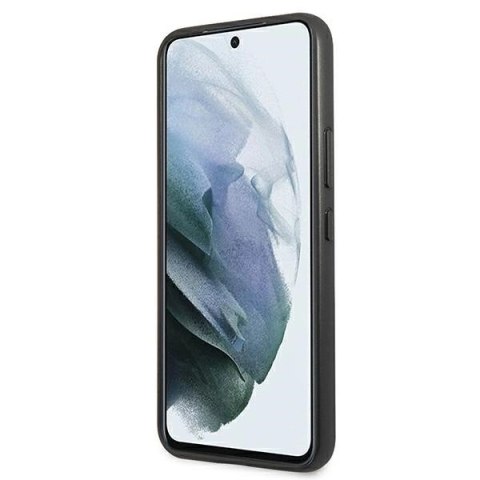 Etui Guess 4G Big Metal Logo na Samsung Galaxy S22 - brązowe