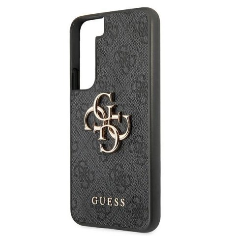Etui Guess 4G Big Metal Logo na Samsung Galaxy S22 - szare
