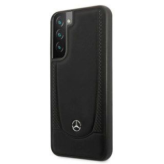 Etui Mercedes Leather Urban Line na Samsung Galaxy S22+ - czarne