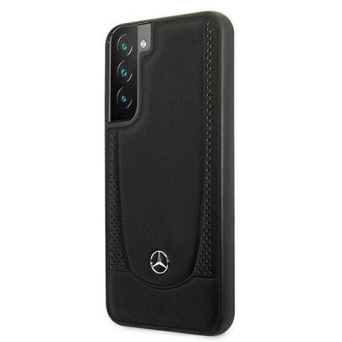 Etui Mercedes Leather Urban Line na Samsung Galaxy S22+ - czarne Etui Mercedes Leather Urban Line na Samsung Galaxy S22+ - czarne