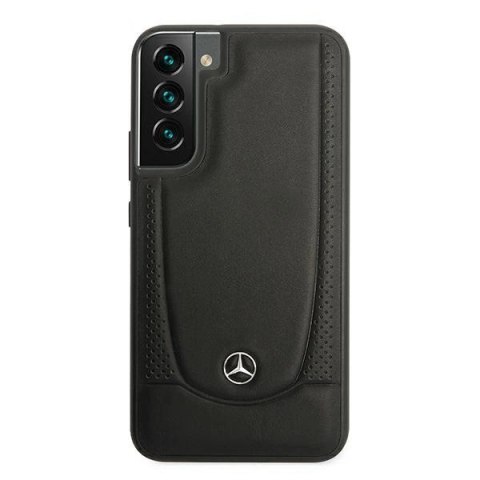 Etui Mercedes Leather Urban Line na Samsung Galaxy S22+ - czarne Etui Mercedes Leather Urban Line na Samsung Galaxy S22+ - czarne