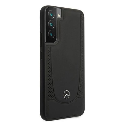 Etui Mercedes Leather Urban Line na Samsung Galaxy S22+ - czarne Etui Mercedes Leather Urban Line na Samsung Galaxy S22+ - czarne