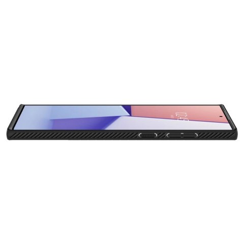 Etui Spigen Liquid Air na Samsung Galaxy S22 Ultra - czarny mat Etui Spigen Liquid Air na Samsung Galaxy S22 Ultra - czarny mat