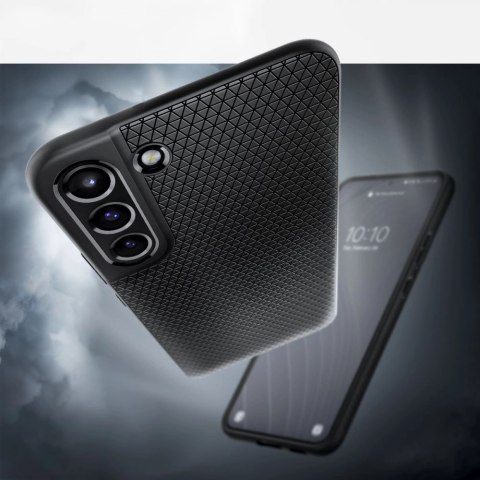 Etui Spigen Liquid Air na Samsung Galaxy S22 - czarny mat Etui Spigen Liquid Air na Samsung Galaxy S22 - czarny mat