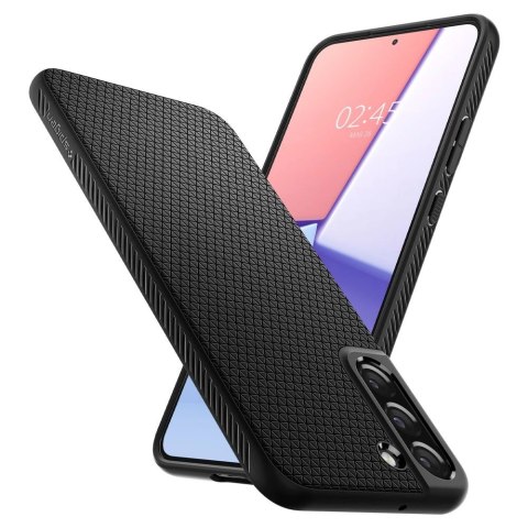 Etui Spigen Liquid Air na Samsung Galaxy S22 - czarny mat Etui Spigen Liquid Air na Samsung Galaxy S22 - czarny mat