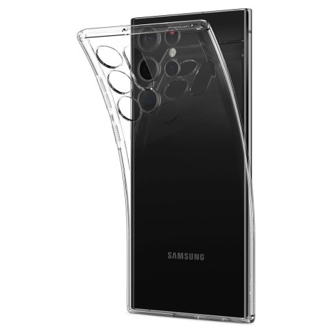 Etui Spigen Liquid Crystal na Samsung Galaxy S22 Ultra - przezroczyste Etui Spigen Liquid Crystal na Samsung Galaxy S22 Ultra - przezroczyste