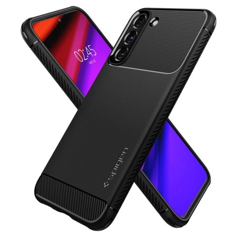 Etui Spigen Rugged Armor na Samsung Galaxy S22 - czarny mat Etui Spigen Rugged Armor na Samsung Galaxy S22 - czarny mat