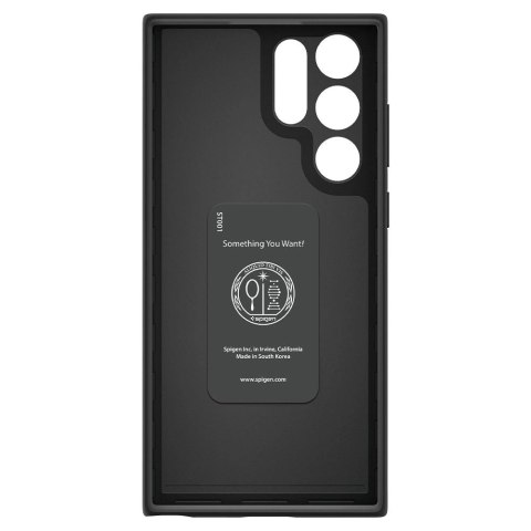 Etui Spigen Thin Fit na Samsung Galaxy S22 Ultra - czarne Etui Spigen Thin Fit na Samsung Galaxy S22 Ultra - czarne