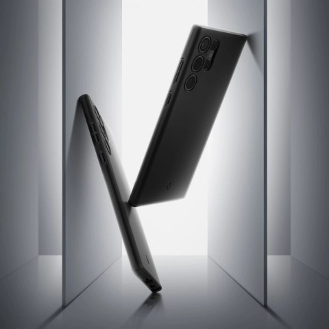 Etui Spigen Thin Fit na Samsung Galaxy S22 Ultra - czarne Etui Spigen Thin Fit na Samsung Galaxy S22 Ultra - czarne