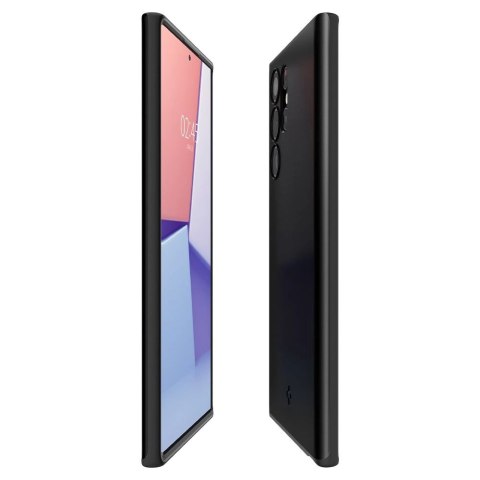 Etui Spigen Thin Fit na Samsung Galaxy S22 Ultra - czarne Etui Spigen Thin Fit na Samsung Galaxy S22 Ultra - czarne