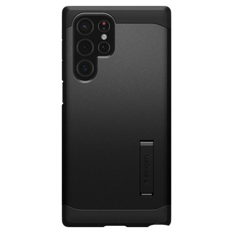 Etui Spigen Tough Armor na Samsung Galaxy S22 Ultra - czarne Etui Spigen Tough Armor na Samsung Galaxy S22 Ultra - czarne