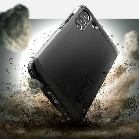 Etui Spigen Tough Armor na Samsung Galaxy S22 - czarne Etui Spigen Tough Armor na Samsung Galaxy S22 - czarne