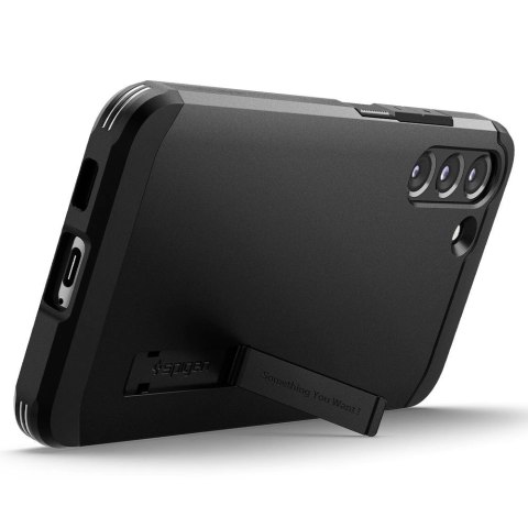 Etui Spigen Tough Armor na Samsung Galaxy S22 - czarne Etui Spigen Tough Armor na Samsung Galaxy S22 - czarne
