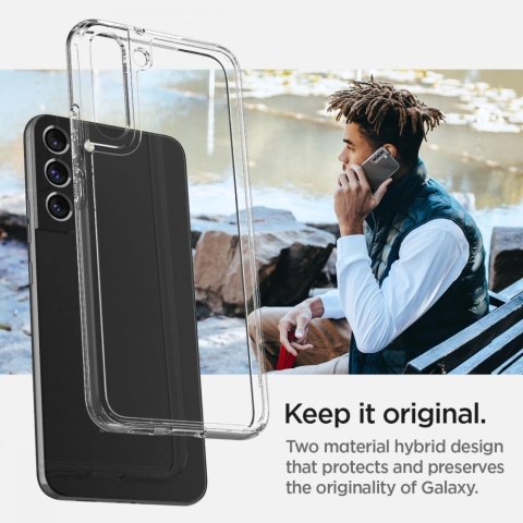 Etui Spigen Ultra Hybrid na Samsung Galaxy S22 - przezroczyste Etui Spigen Ultra Hybrid na Samsung Galaxy S22 - przezroczyste