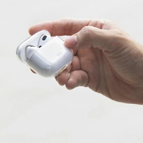 Etui Uniq Glase na AirPods 3 - przezroczyste Etui Uniq Glase na AirPods 3 - przezroczyste