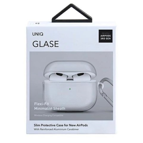 Etui Uniq Glase na AirPods 3 - przezroczyste Etui Uniq Glase na AirPods 3 - przezroczyste