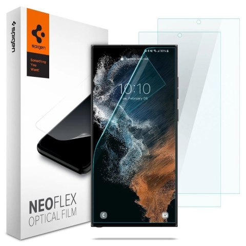 Folia hydrożelowa Spigen Neo Flex na Samsung Galaxy S22 Ultra - 2 szt. Folia hydrożelowa Spigen Neo Flex na Samsung Galaxy S22 Ultra - 2 szt.