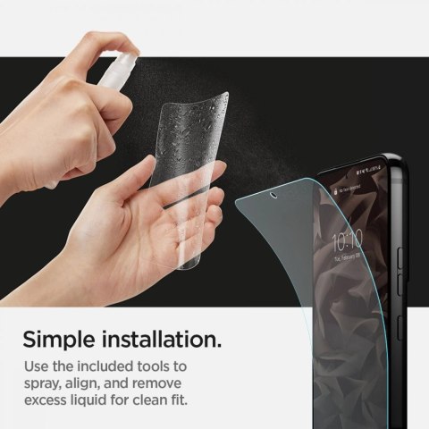 Folia hydrożelowa Spigen Neo Flex na Samsung Galaxy S22 Ultra - 2 szt. Folia hydrożelowa Spigen Neo Flex na Samsung Galaxy S22 Ultra - 2 szt.