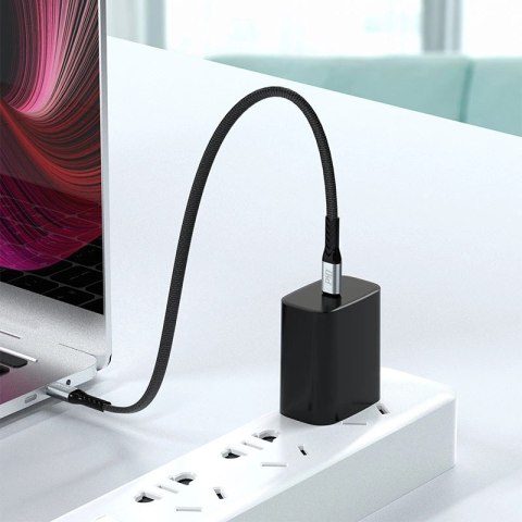 Kabel Dudao L10C USB-C - USB-C PD 100W 5A 0,23m - czarny