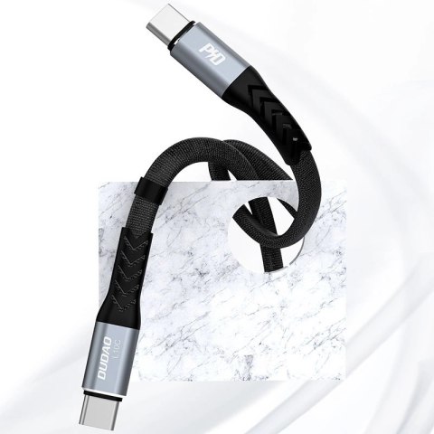 Kabel Dudao L10C USB-C - USB-C PD 100W 5A 0,23m - czarny