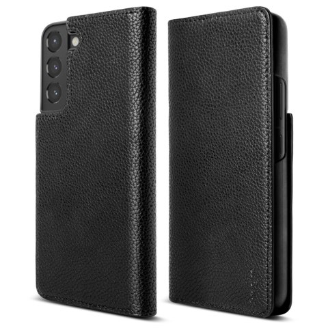 Ringke Folio Signature skórzane etui z klapką do Samsung Galaxy S22+ (S22 Plus) czarny (FSS118R262) Ringke Folio Signature skórzane etui z klapką do Samsung Galaxy S22+ (S22 Plus) czarny (FSS118R262)