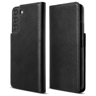 Ringke Folio Signature skórzane etui z klapką do Samsung Galaxy S22 czarny (FSS119R263)